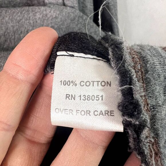 North River Raw Hem Long Sleeve 1/4 Zip Shirt Mens Size Large - Picture 10 of 11